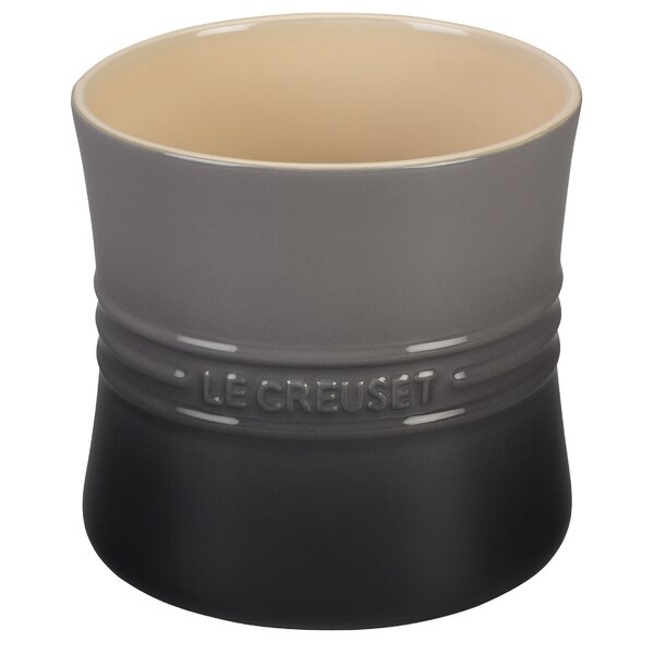 Le Creuset Stoneware Utensil Crock Reviews Wayfair   Stoneware Utensil Crock 